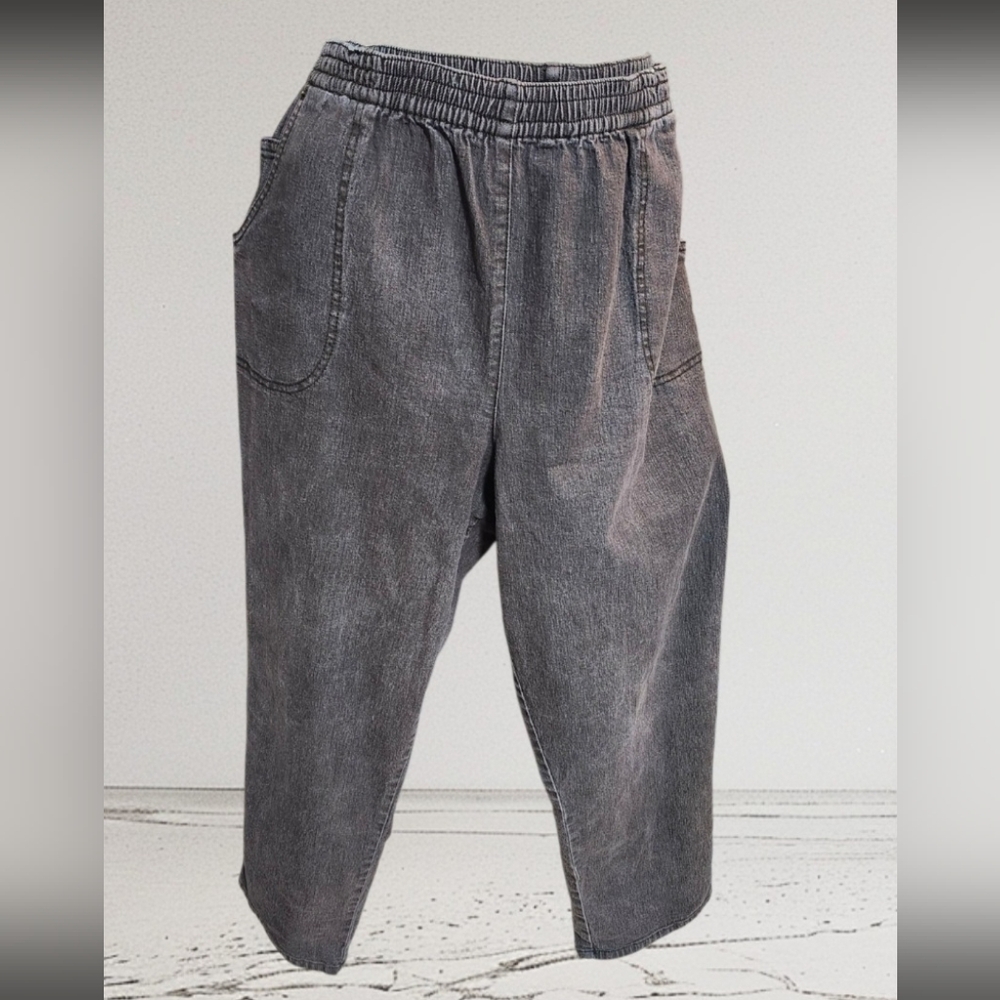 🇨🇦Penningtons Brown Denim Jeans.  Sz 1XP.